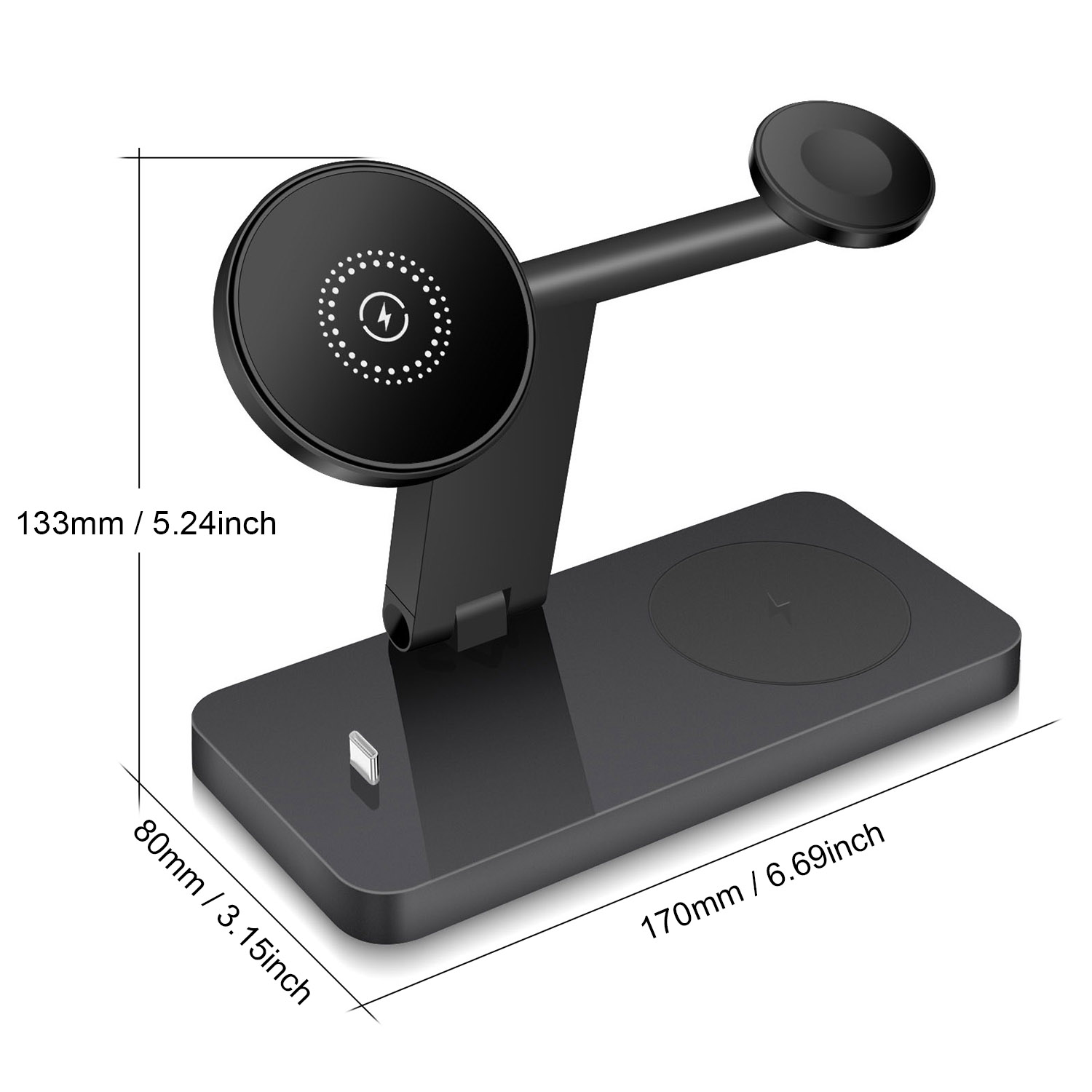 4'ü 1 Arada Manyetik Kablosuz  - Smartwatch Watches Compatible With Iphone incelemesi ve fiyatı
