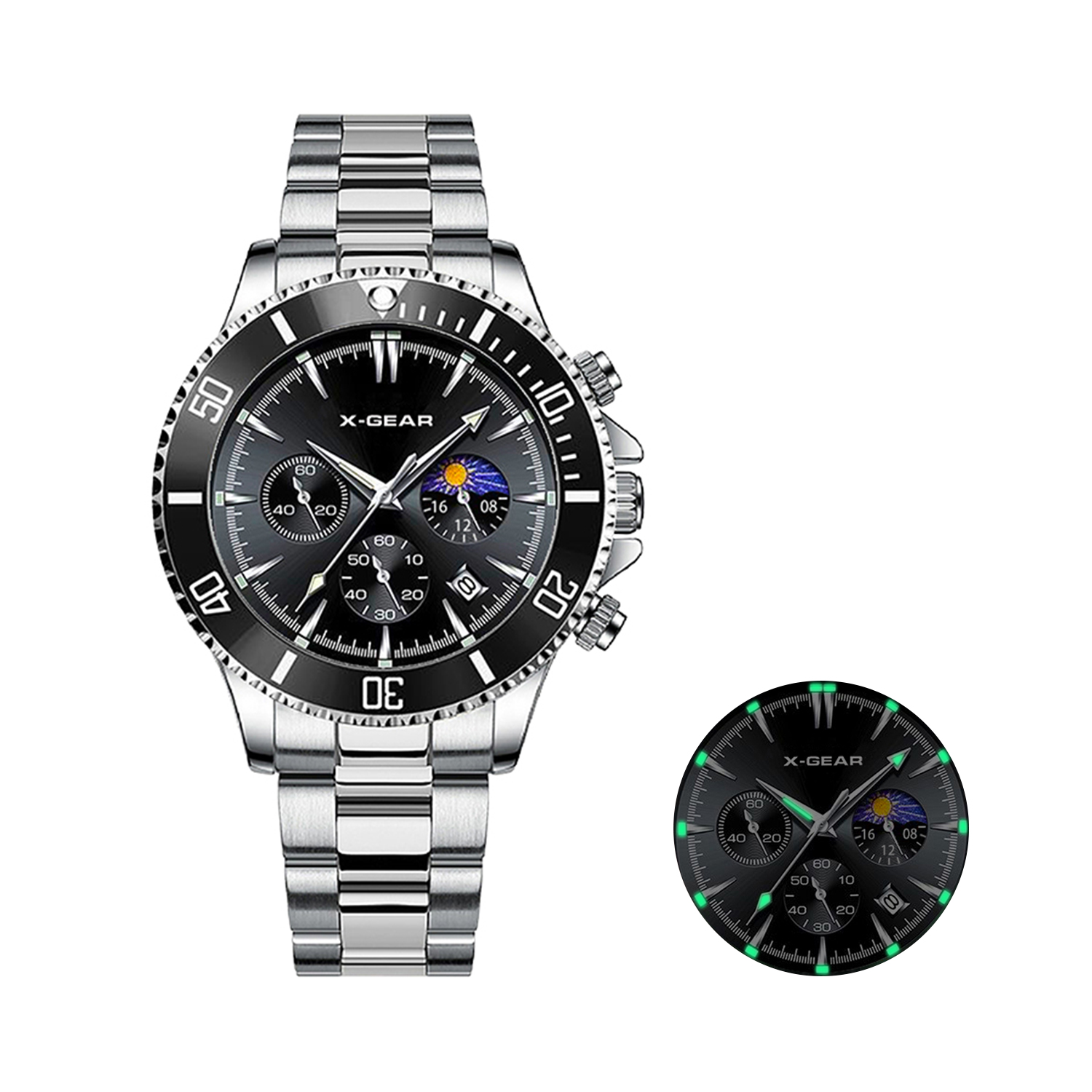 X-GEAR Moda Takvimli Erkek Kuv - Smartwatch Luxury Watches For Men incelemesi ve fiyatı