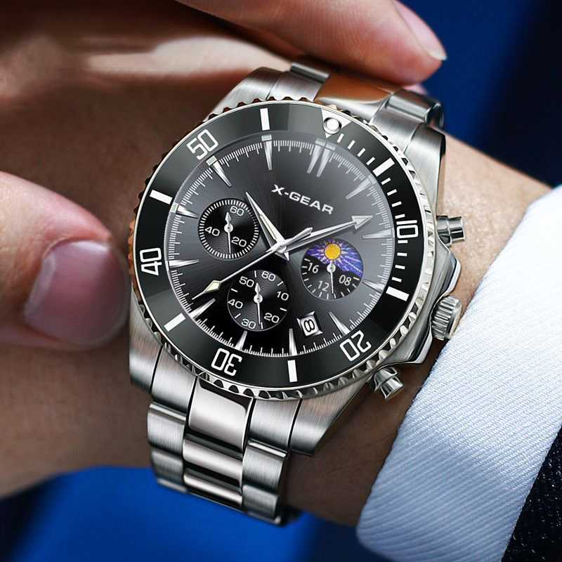 X-GEAR Moda Takvimli Erkek Kuv - Smartwatch Luxury Watches For Men incelemesi ve fiyatı