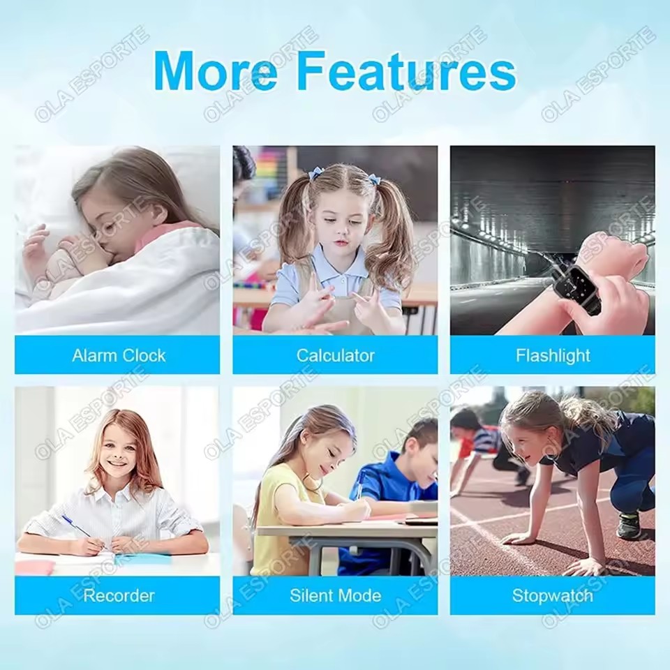 Yeni akıllı saat çocuklar su g - Smartwatch Digital Watches For Kid Boy With Alarm incelemesi ve fiyatı