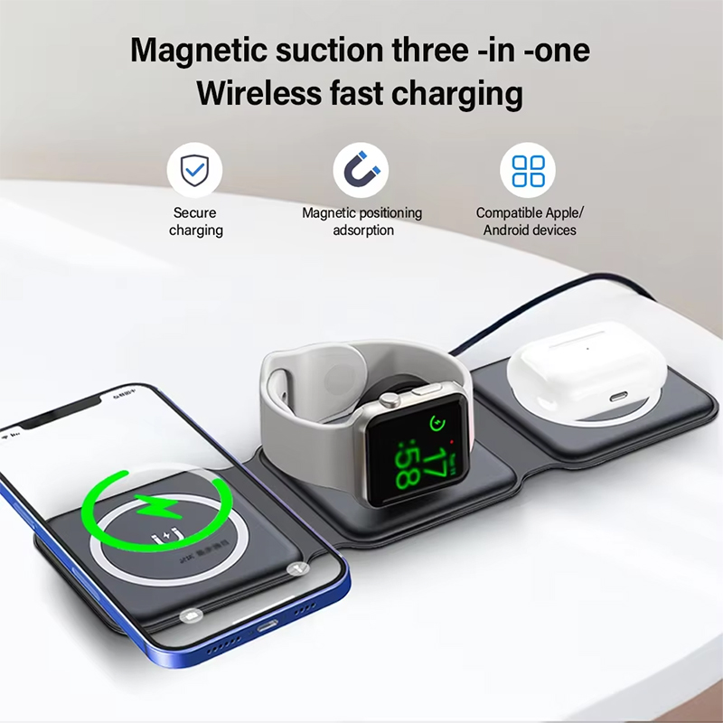 Evrensel Qi2 Manyetik Katlanab - Smartwatch Watches Compatible With Iphone incelemesi ve fiyatı
