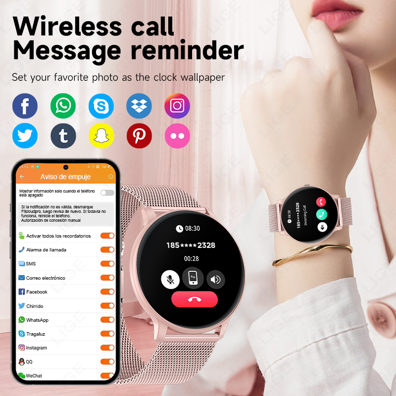 LIGE 2026 Spor Fitness Saatler - Smartwatch Latest Watches For Men incelemesi ve fiyatı