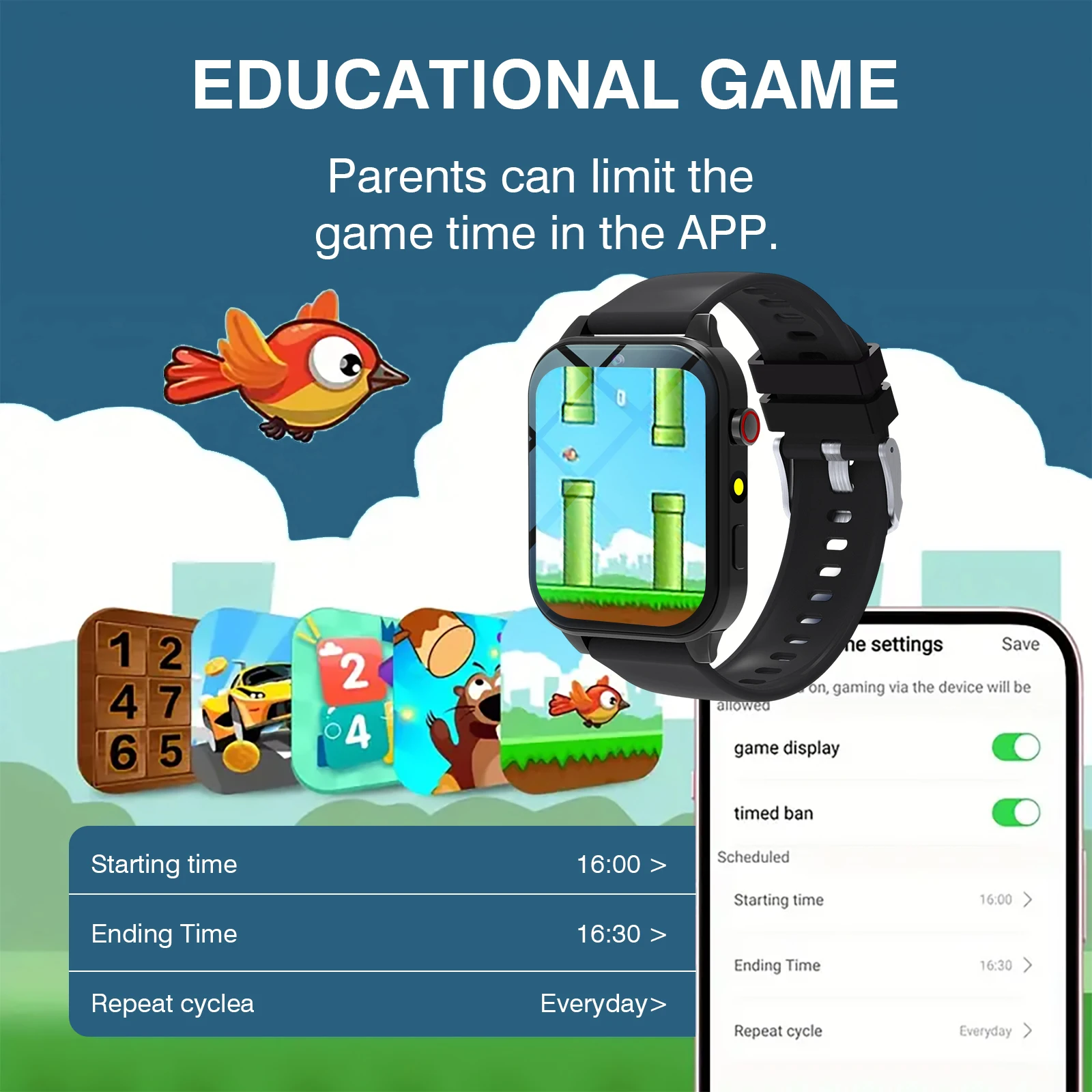 Çocuklar için akıllı saat 18 o - Smartwatch Watches Digital incelemesi ve fiyatı