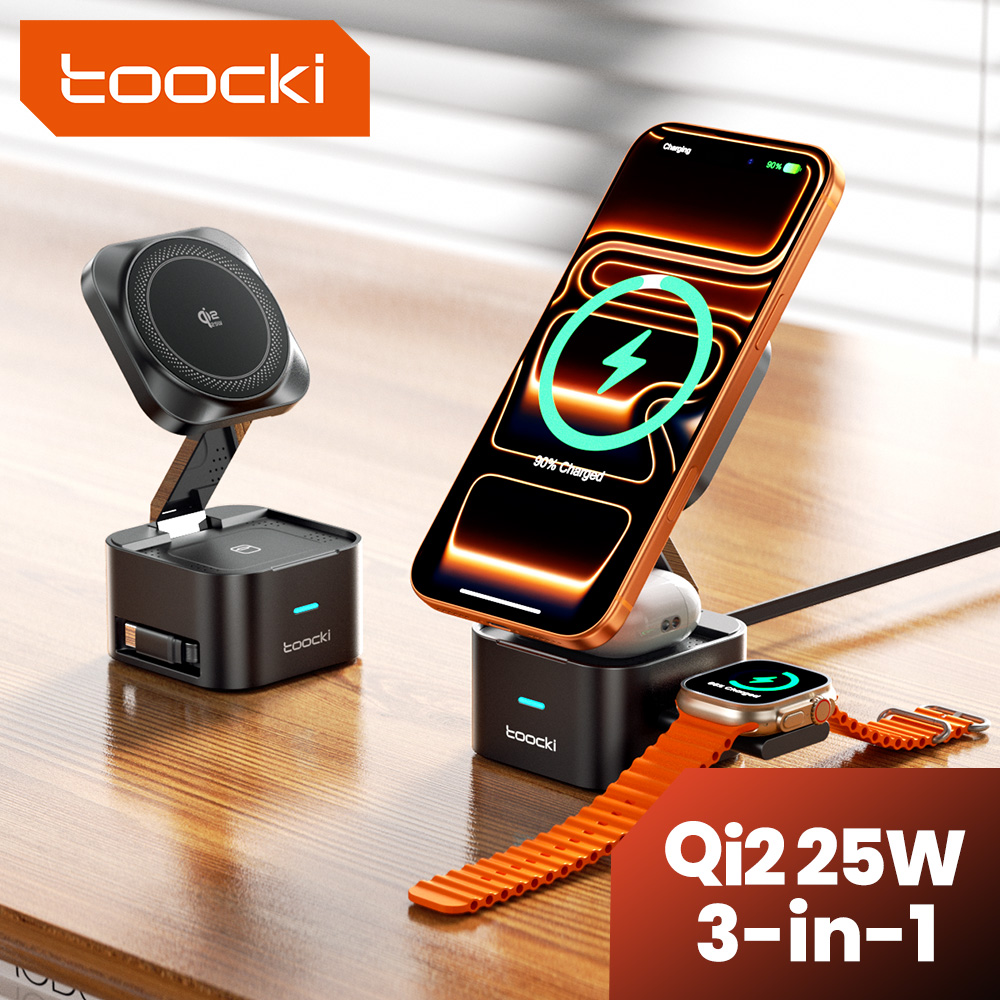 Toocki QI2.2 25W Kablosuz Şarj - Smartwatch Watches Compatible With Iphone incelemesi ve fiyatı