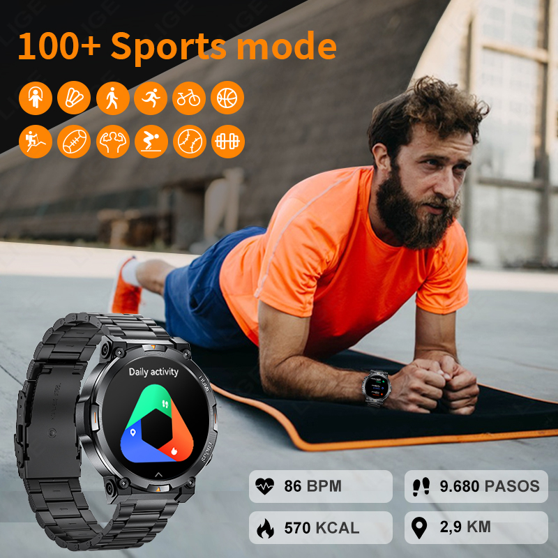 LIGE Açık Hava Sporları Akıllı - Smartwatch Latest Watches For Men incelemesi ve fiyatı