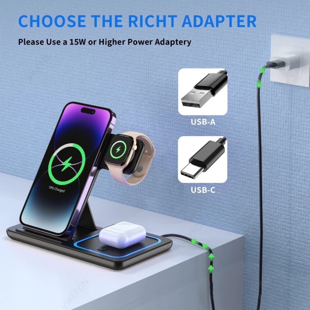 Katlanabilir 3'ü 1 Arada Kablo - Smartwatch Watches Compatible With Iphone incelemesi ve fiyatı