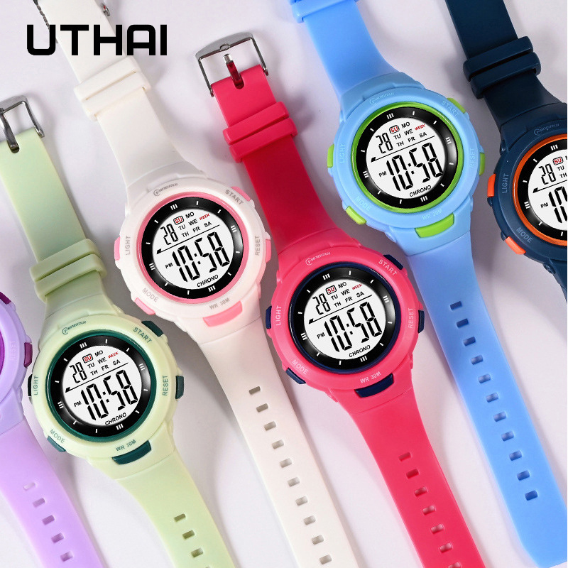UTHAI CE49 Çocuklar Saatler Mo - Smartwatch Digital Watches For Kid Boy With Alarm incelemesi ve fiyatı