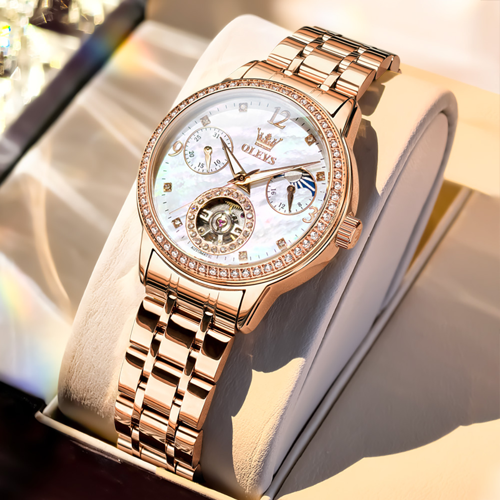 OLEVS kadın saatleri üst marka - Anti-Magnetic Watch incelemesi ve fiyatı