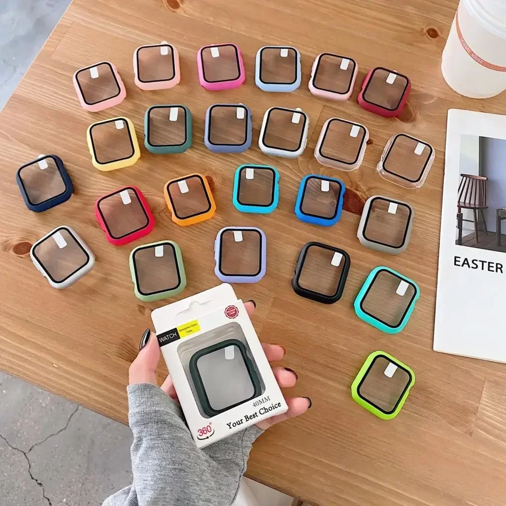 3 paket Cam + kapak Apple Watc - Iwatch Smartwatch Series 7 incelemesi ve fiyatı