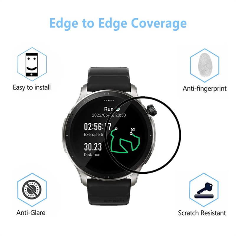 Amazfit GTR 4 ekran koruyucu k - Smart Watch Screen Protector incelemesi ve fiyatı
