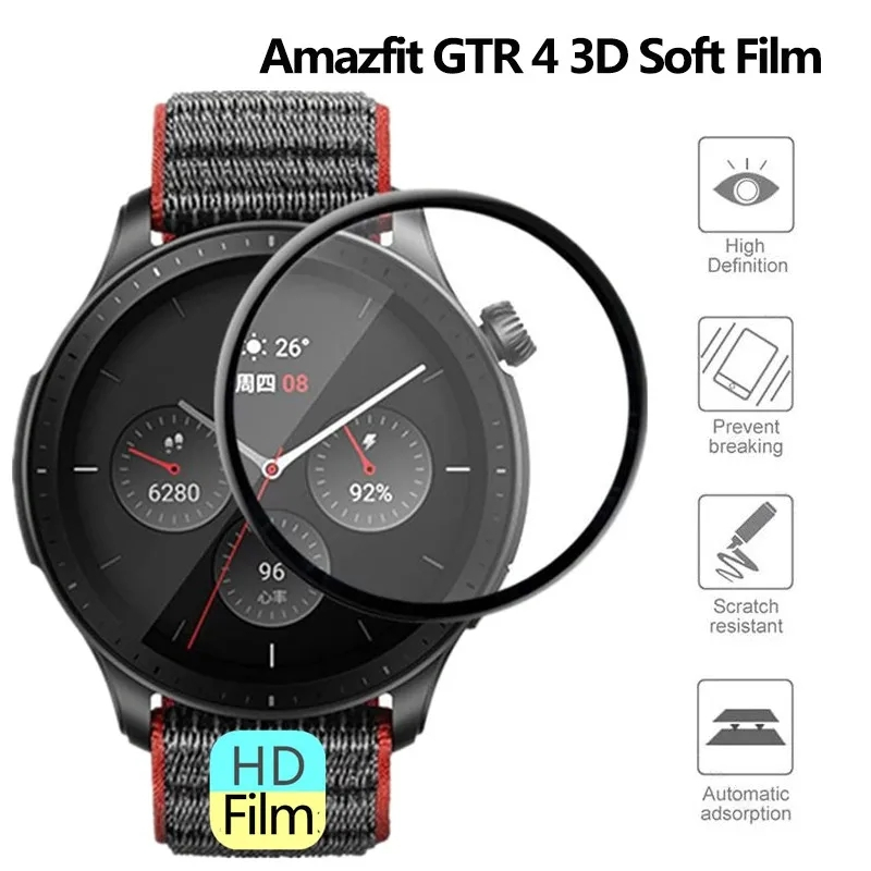 Amazfit GTR 4 ekran koruyucu k - Smart Watch Screen Protector incelemesi ve fiyatı