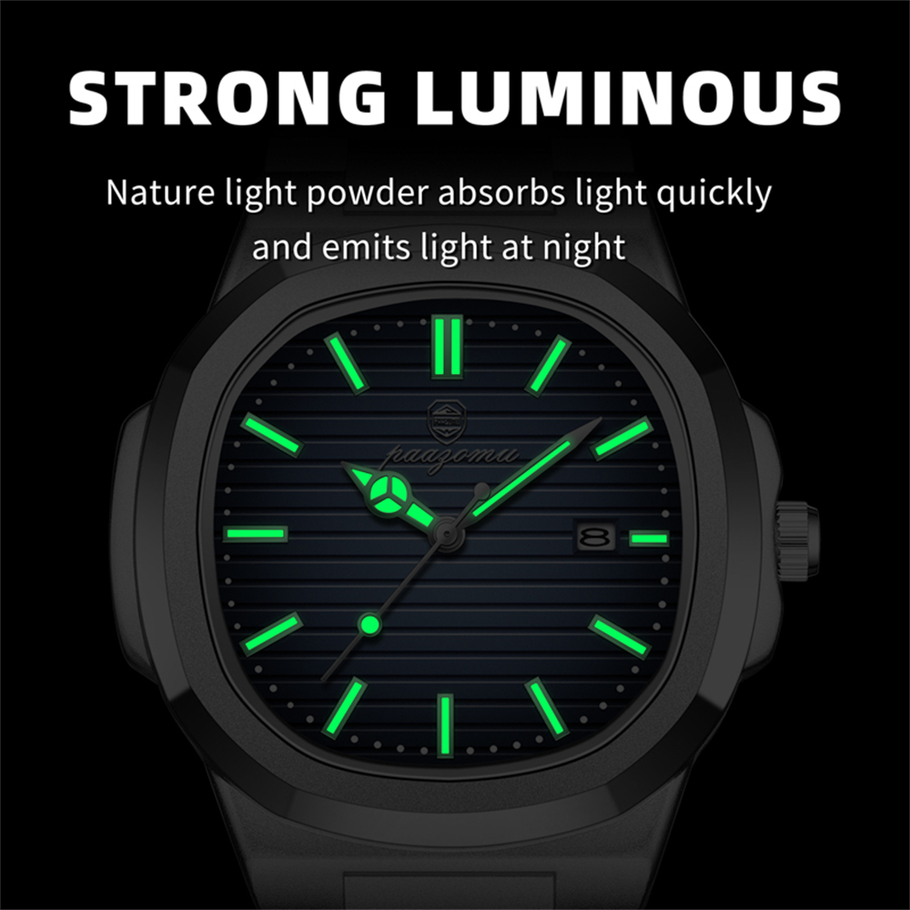 PAAZOMU İş Adamları Kare Saat  - Smartwatch Luxury Watches For Men incelemesi ve fiyatı