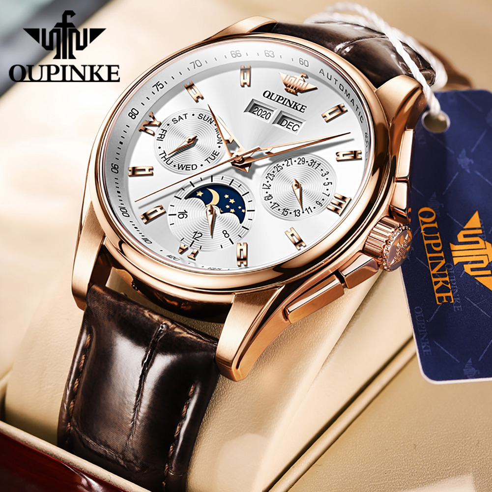 OUPINKE erkek saatleri rahat t - Anti-Magnetic Watch incelemesi ve fiyatı