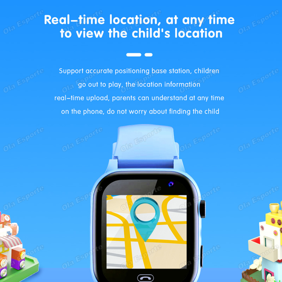 2027 Çocuk 5G Akıllı Saat GPS  - Smartwatch Watches For Girls Kids incelemesi ve fiyatı