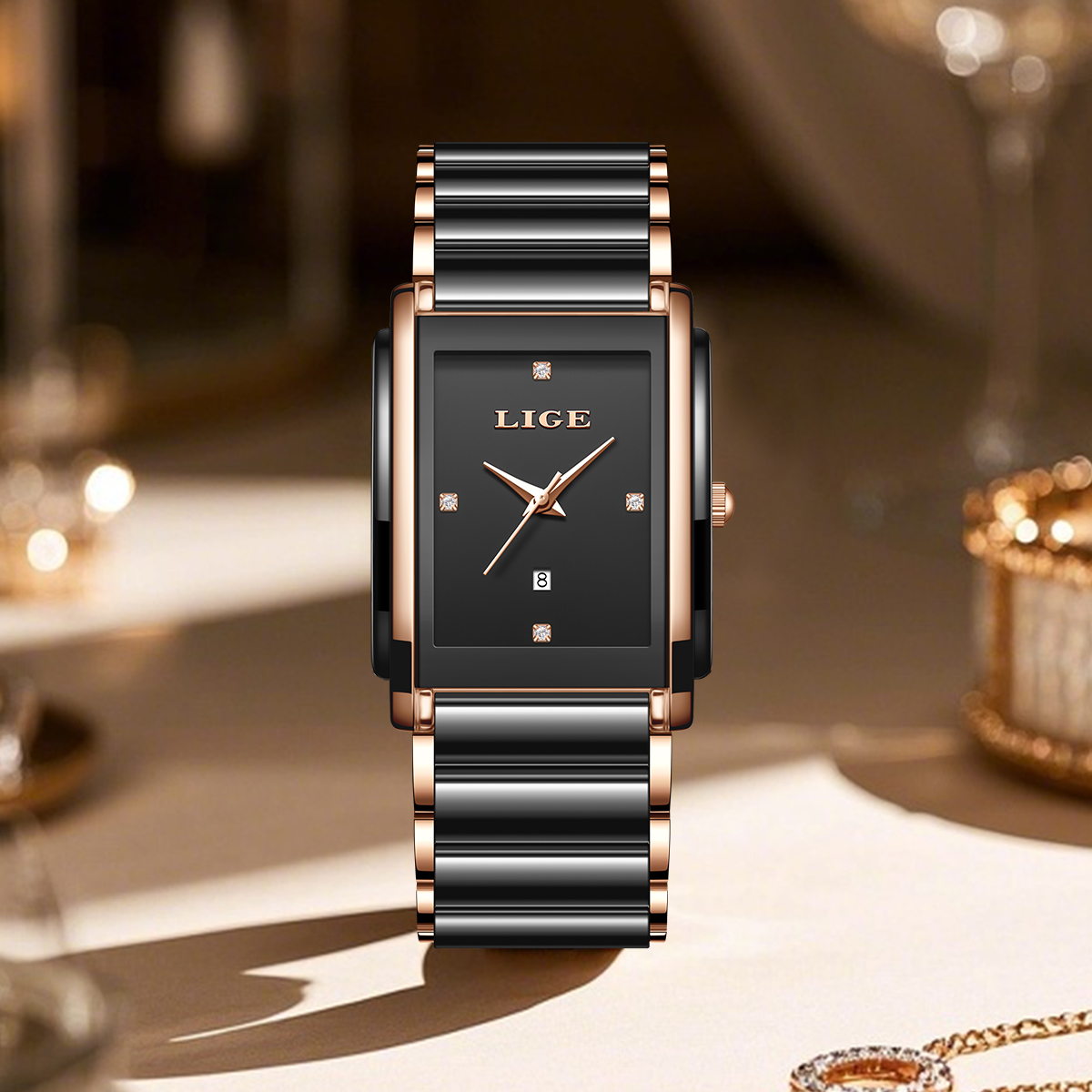 LIGE Moda Zarif kadın Saatleri - Luxury Ceramic Watch incelemesi ve fiyatı