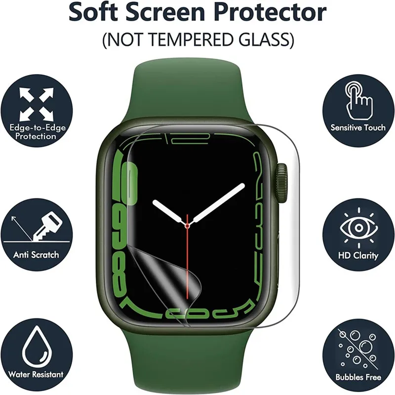 3 Adet Hidrojel Film Apple Wat - Smart Watch Screen Protector incelemesi ve fiyatı