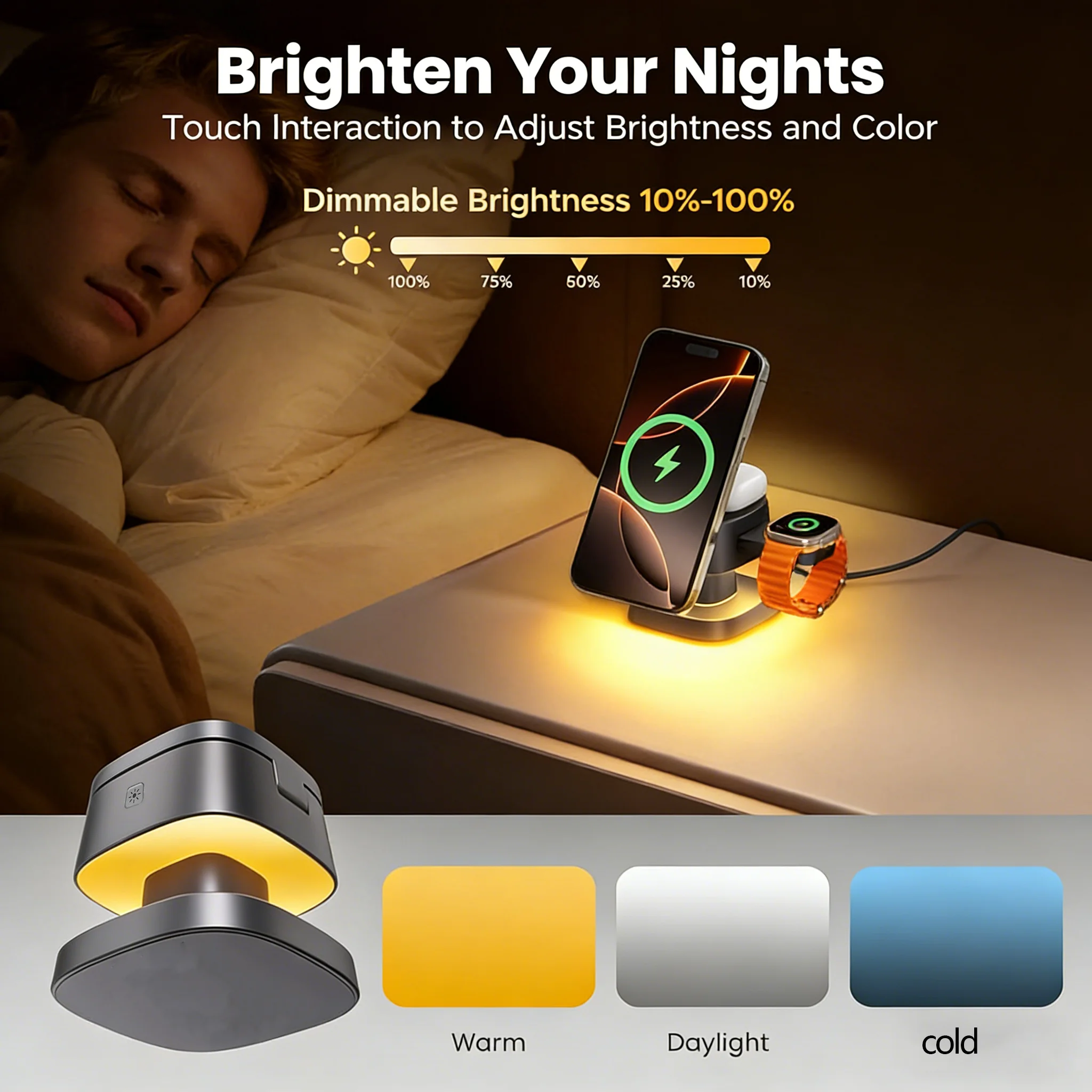 TIMESS Gece Lambası Mantar Şek - Smartwatch Watches Compatible With Iphone incelemesi ve fiyatı
