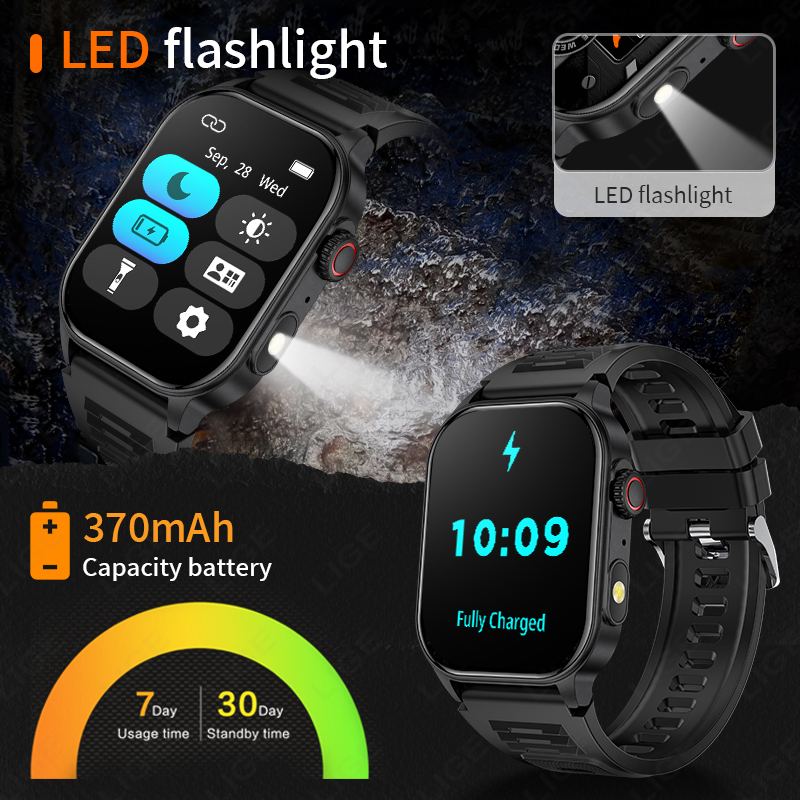 LIGE Erkekler için Akıllı İzle - Smartwatch Latest Watches For Men incelemesi ve fiyatı