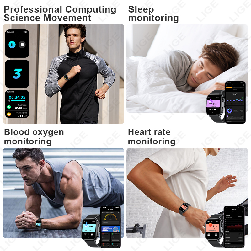 LIGE Orijinal Marka akıllı saa - Smartwatch Watches Brands For Women incelemesi ve fiyatı