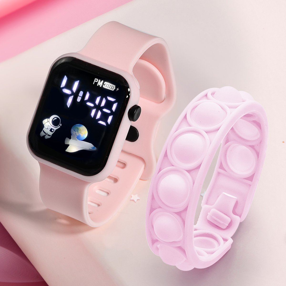 2 adet akılı çocuk saati bilez - Smartwatch Watches Digital incelemesi ve fiyatı